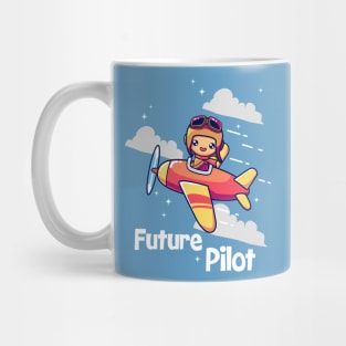 I'm the future pilot kids t-shirt Mug